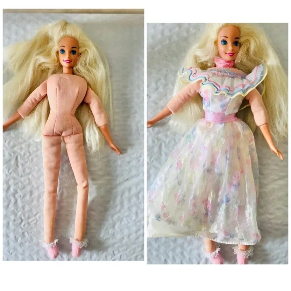 Mattel Toys Vintage 9s 993 Bedtime Barbie Soft Bodied Doll Mattel Poshmark